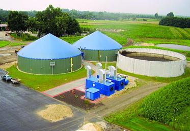 L’Allemagne compte environ 7 800 installations de méthanisation. 
La vente de biogaz à prix garanti contribue à stabiliser le revenu des agriculteurs d'outre-Rhin.