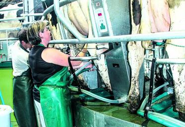 Le confort du trayeur peut être amélioré par des équipements comme un plancher mobile ou un bras d’accompagnement 
de la griffe.