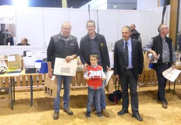 La belle performance d'élevage de Benoît Lavaquerie a été recompensée lors de la dernière édition d'Agrimax, à Metz.