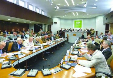 Les membres du Ceser réunis pour l’adoption du rapport sur l’agriculture.