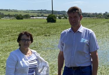 Christiane Lambert et inondations