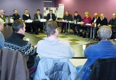 Une trentaine de participants à l’assemblée de Conty.