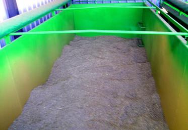 SFP a opté pour un système de séchage en caisson à la réception.