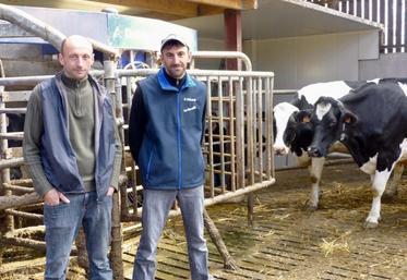 Grâce au robot de traite, les Penel ont augmenté leur production de lait de 10 %.