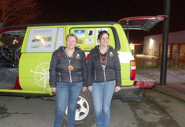 Les Green’zelles feront le rallye sous les couleurs de Claas.