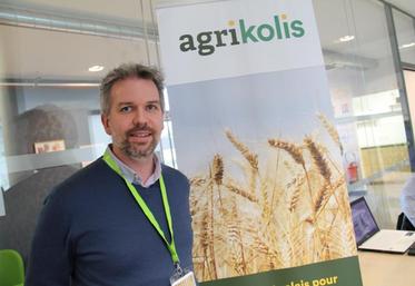 Cédric Guyot, co-fondateur d’Agrikolis, un site internet proposant de vous livrer à la ferme vos colis lourds et volumineux, et même chez vous.