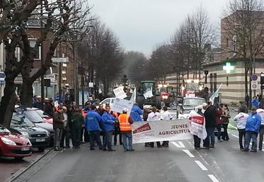 Plus de quarante tracteurs ont fais le déplacement