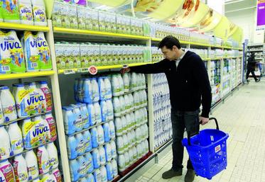 Les ventes de lait de consommation ont accusé une baisse de 2,9 % l'an dernier en France.