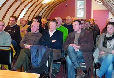 Une vingtaine de personnes était présente à l’assemblée cantonale de Roisel.