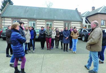 Jean-Marie Oger présente son endiverie La Noyelloise aux agricultrices