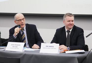 Jean-François Roussel, président du Comité Nord, et Eric Nirdol, nouveau directeur général.