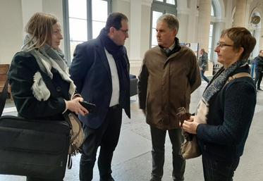 Lors de l'audience au TGI d'Amiens le 6 novembre 2019.