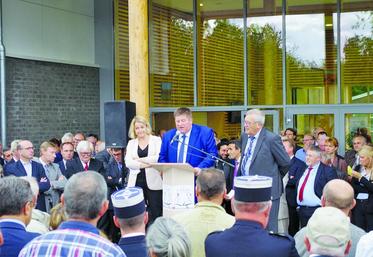 L’intervention de Willy Schraen, à charge sur la secrétaire d’état Barbara Pompili, aura marqué les esprits lors de l’inauguration.