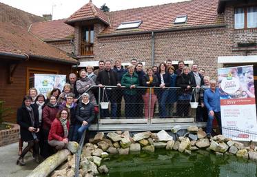 Pour les producteurs, réunis ce 15 janvier, faire partie d’un réseau est un véritable atout pour développer sa communication et sa commercialisation.