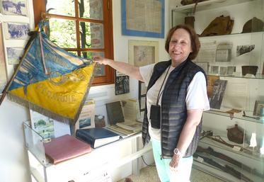 Le musée du souvenir des chasseurs alpins est le plus petit de France : moins de 9 m2. Véronique Du Passage l’ouvre tous les week-ends d’été. 