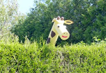 Comme Élisabeth et Roger, les Longuevilletois ont exposé leurs animaux 100 % récup’ devant leur maison. Les créations sont à découvrir cet été. 