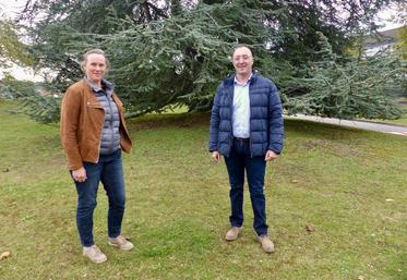 La volonté de Sophie Thuilliez, présidente, et Nicolas Risbourg, directeur du GDS 80 : épauler davantage les éleveurs de la Somme dans la gestion sanitaire de leur cheptel.