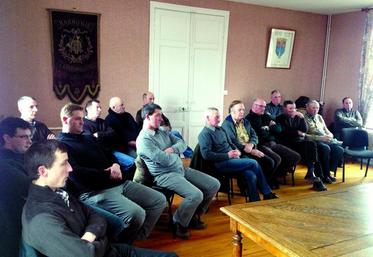 Les participants à l'assemblée de Bernaville.