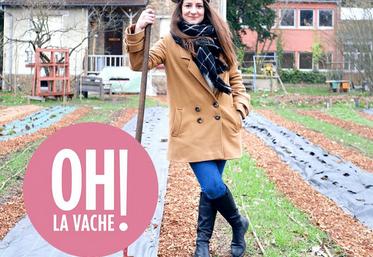 Clara Béniac, fondatrice du site «Oh la Vache !».