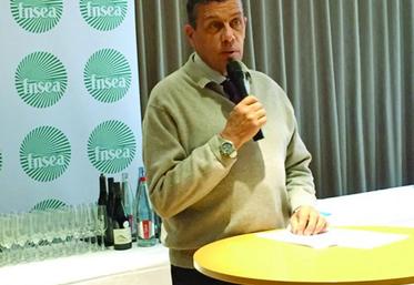 Xavier Beulin lors de la présentation des vœux de la FNSEA, le 5 janvier.