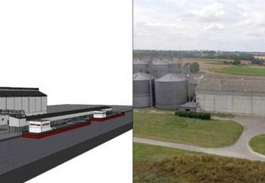Noriap souhaite transformer son silo actuel, à Languevoisin, en plateforme agri-logistique, connectée au canal Seine-Nord Europe.