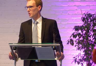 Jean-François Florin, directeur de Sana Terra, peut enfin se réjouir d’une bonne récolte 2017.