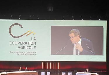 Dominique Chargé, président de la Coopération agricole, a défendu le rôle de la coopération lors de son congrès le 18 décembre.