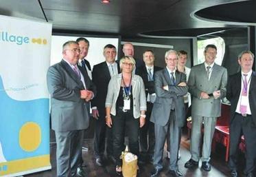 Les présidents, directeurs et équipes de vente de l’union.