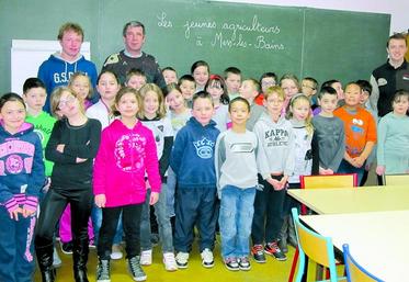 Chaque année, de jeunes agriculteurs présentent leur métier.