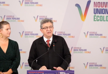 Jean-Luc Mélenchon et Nupes