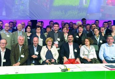 La délégation des Hauts-de-France au congrès de la FNSEA les 28, 29 et 30 mars à Brest.