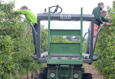 Bernard Nicolai a investi dans deux plateformes plus confortables que les échelles.