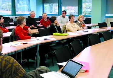 Les responsables du service paie de Fdsea Conseil ont expliqué le fonctionnement de l'outil "Mes Salariés".