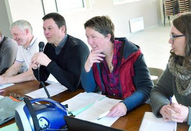 De g. à dr. : Joseph Petit, vice-président de l’UPLP ; Dominique Dengreville, vice-président de l’UPLP ; Olivier Thibaut, président de l’UPLP ; Ingrid Septier, trésorière de l’UPLP.