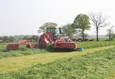 La récolte à un stade jeune de l’herbe permet d’atteindre des valeurs élevées en UF tout en maintenant un taux protéique élevé.