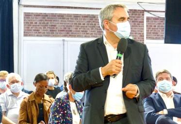 Xavier Bertrand, président de la Région, présentait la déclinaison locale du plan de relance. «7,5 M€ accompagnent la création de valeur en agriculture régionale.»