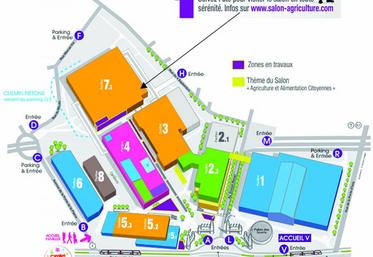 Où nous trouver au SIA : Hall 7.1, allée A n°12