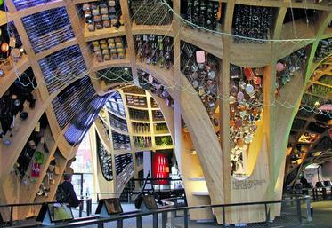 L'intérieur du Pavillon France à l'exposition universelle de Milan.