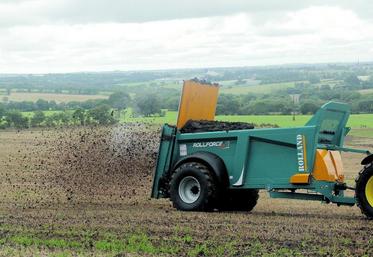 Les épandeurs de matières organiques de dernière génération sont capables de fertiliser les parcelles avec précision.