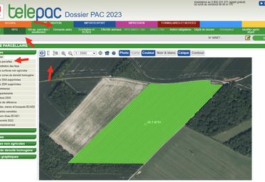 La parcelle est de couleur verte, cela signifie qu’elle est conforme. 