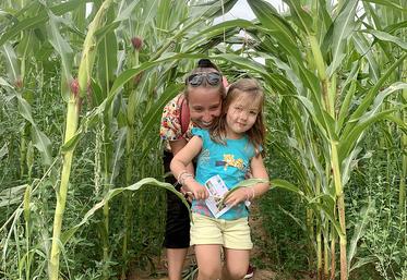 Le labyrinthe est ouvert tous les jours depuis le 14 juillet, jusque mi-septembre. 