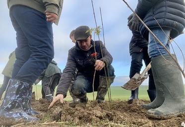 Charles Leignel : «Les enfants, c’est l’avenir. Il est important qu’ils comprennent notre métier d’agriculteur, particulièrement d’éleveur.» 