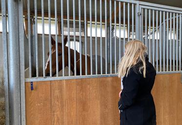 Le centre équestre est installé depuis 2020 à dix minutes de marche  de l’établissement. 