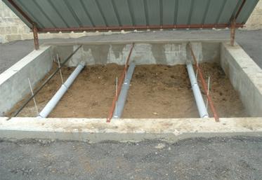 Aire de remplissage - lavage (vu d’ensemble).