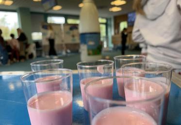 Près de quatre-cents élèves de sept écoles d’Amiens se sont rendus  à la Maison des agriculteurs, à l’invitation de Picardie lait. 