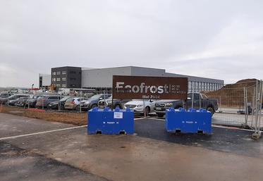 Depuis le lancement du chantier en avril 2024, celui-ci avance bien,  selon les responsables d’Ecofrost. 