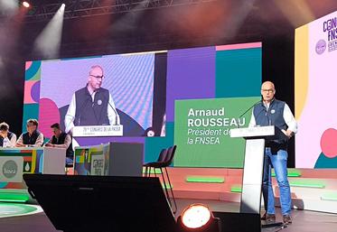 FNSEA congrès Grenoble syndicalisme agricole Arnaud Rousseau