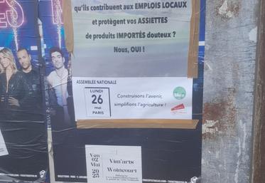 PPL Duplomb entraves manifestation Assemblée nationale JA FDSEA