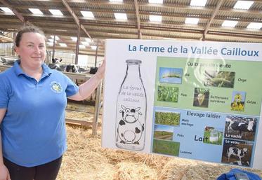 Anne-Sophie Niquet est installée avec son mari, Fabien, à Belloy-sur-Somme  et adhère au réseau depuis 2018. 