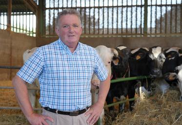 Frédéric Hennart, agriculteur à Braine et nouveau président de Lact’Union.